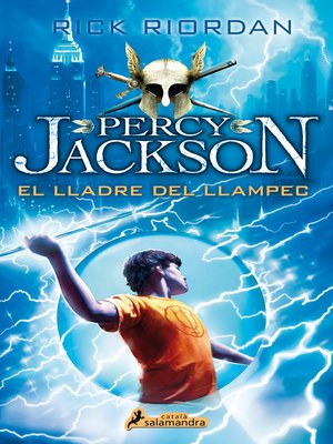cover image of El lladre del llampec (Percy Jackson i els déus de l'Olimp 1)